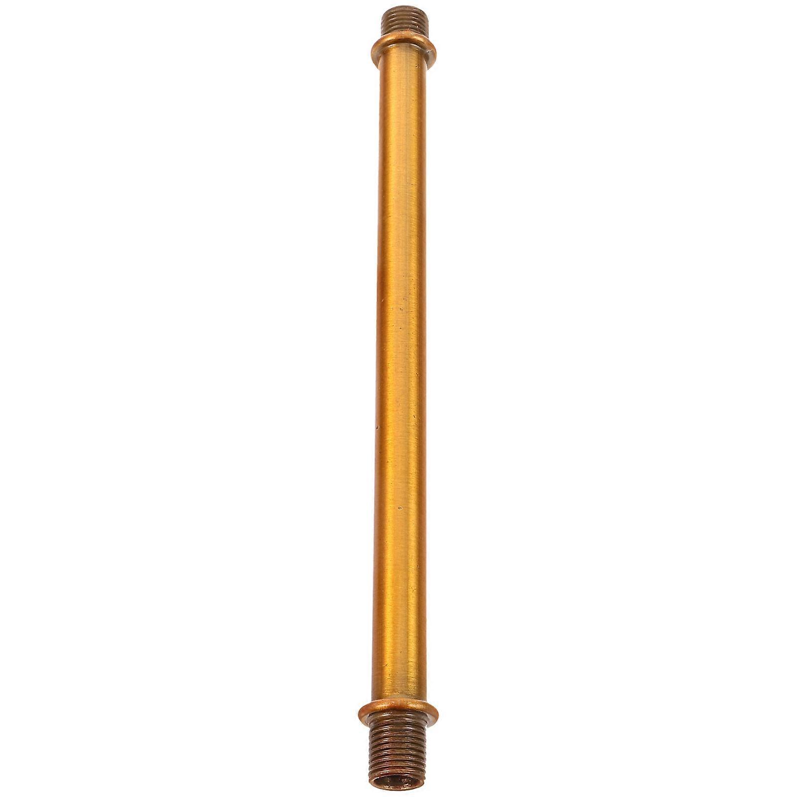 Lamp Extension Rod Straight Pipe 15.00X1.20X1.20CM Threaded Attachment For Lighting Installation 1Pack