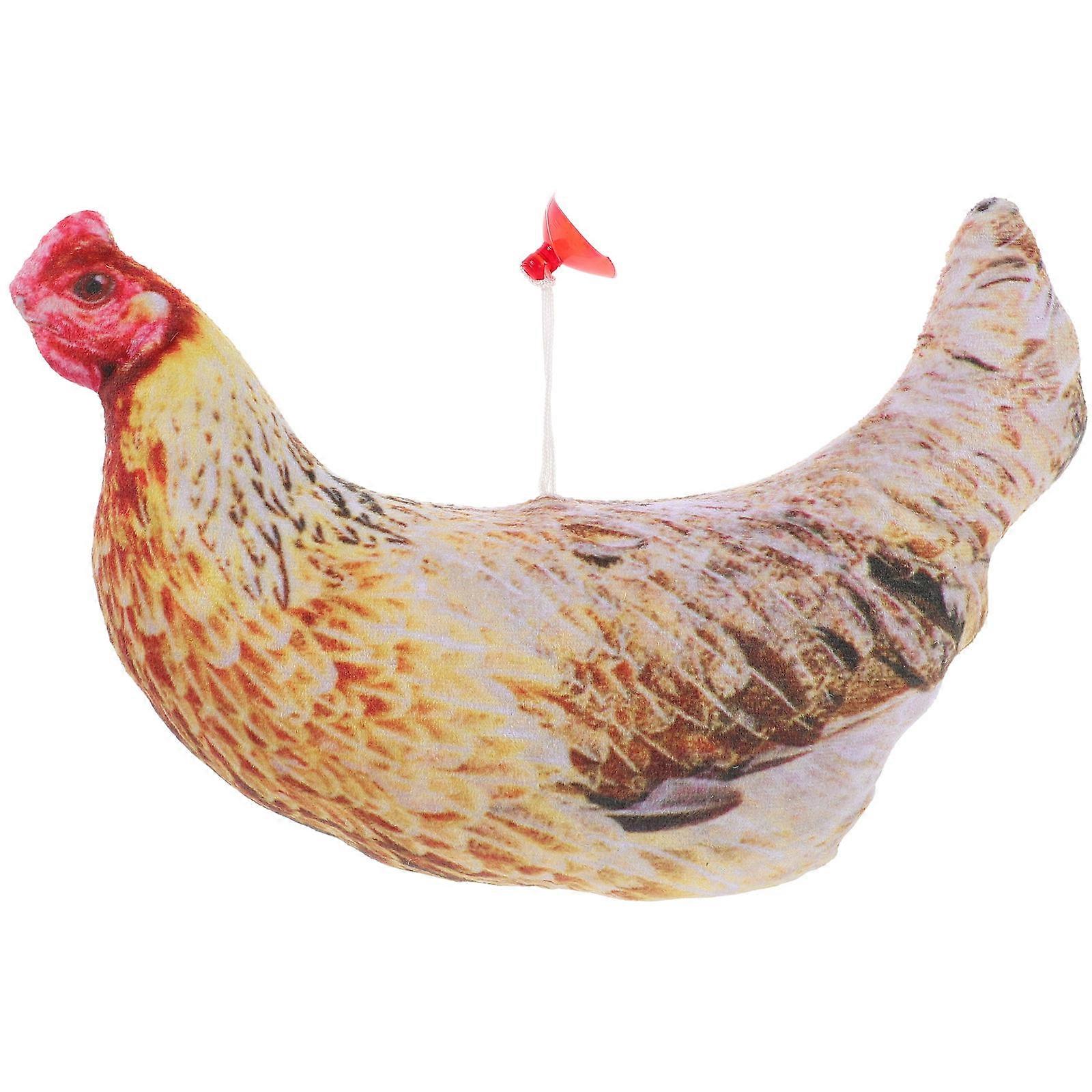 Chair Seat Pad Hen Style Plush Fiber Office Use Indoor and Outdoor Use 1Set