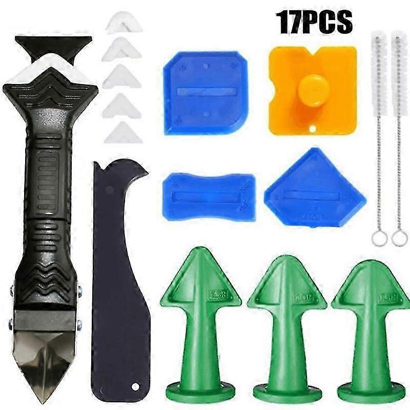 17pcs Silicone Caulking Tool Set