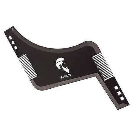 Beard stencils for goatees, necks and sideburns, compatible with beard grooming tools