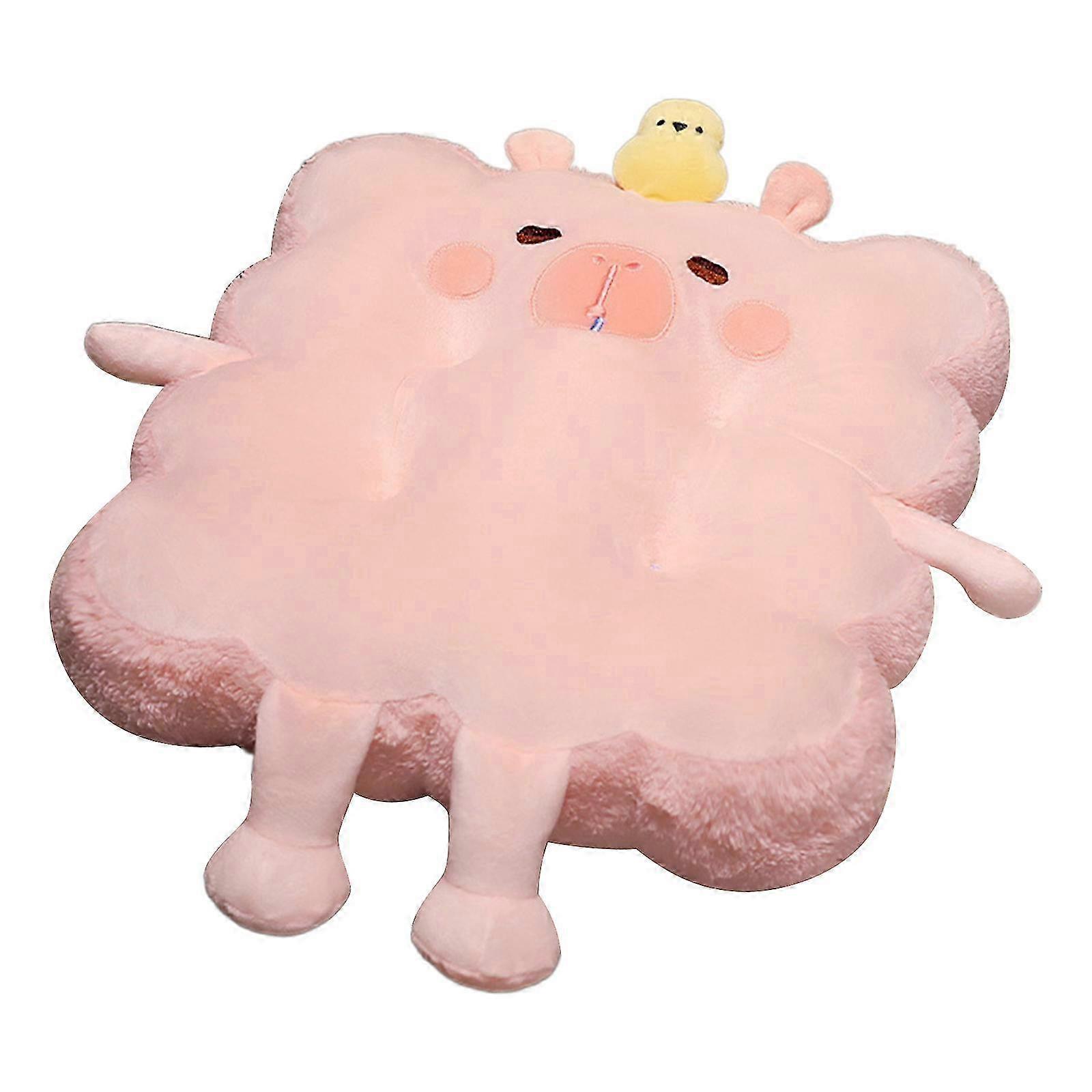 Soft Animal Pattern Pillow Chair Cushions Full and Elastic Fillings,Warmth &Charm Supportive Pad for Animal Enthusiasts pink 2025