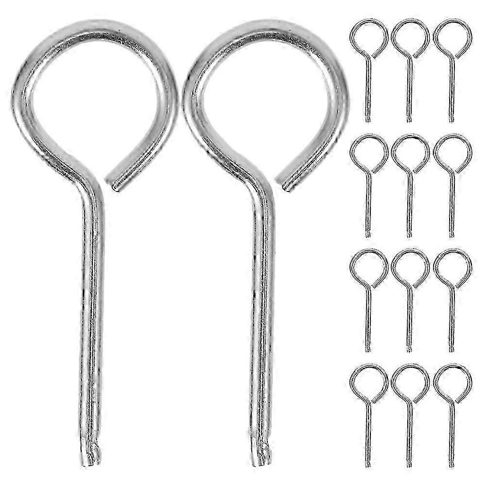 100 Pcs Fire Extinguisher Lock Pin Stainless Steel Cotter Pin Replacement Safety Pin