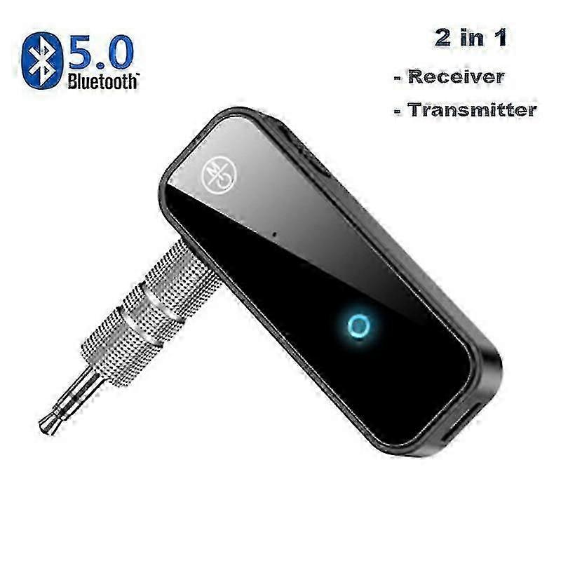 2025 Latest Model Bluetooth 5.0 Receiver Transmitter Adapter 3.5mm Jack For Car