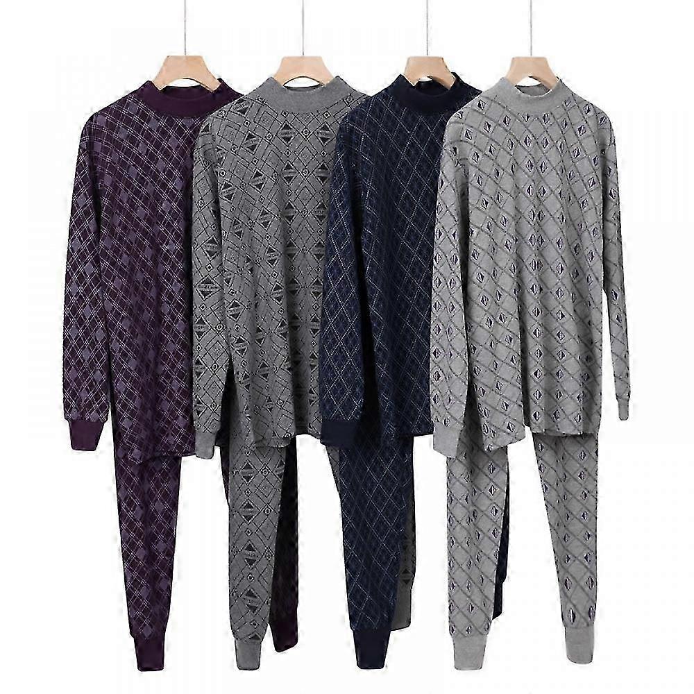 Set intimo lungo termico da uomo, confezioni multiple adatte a varie marche