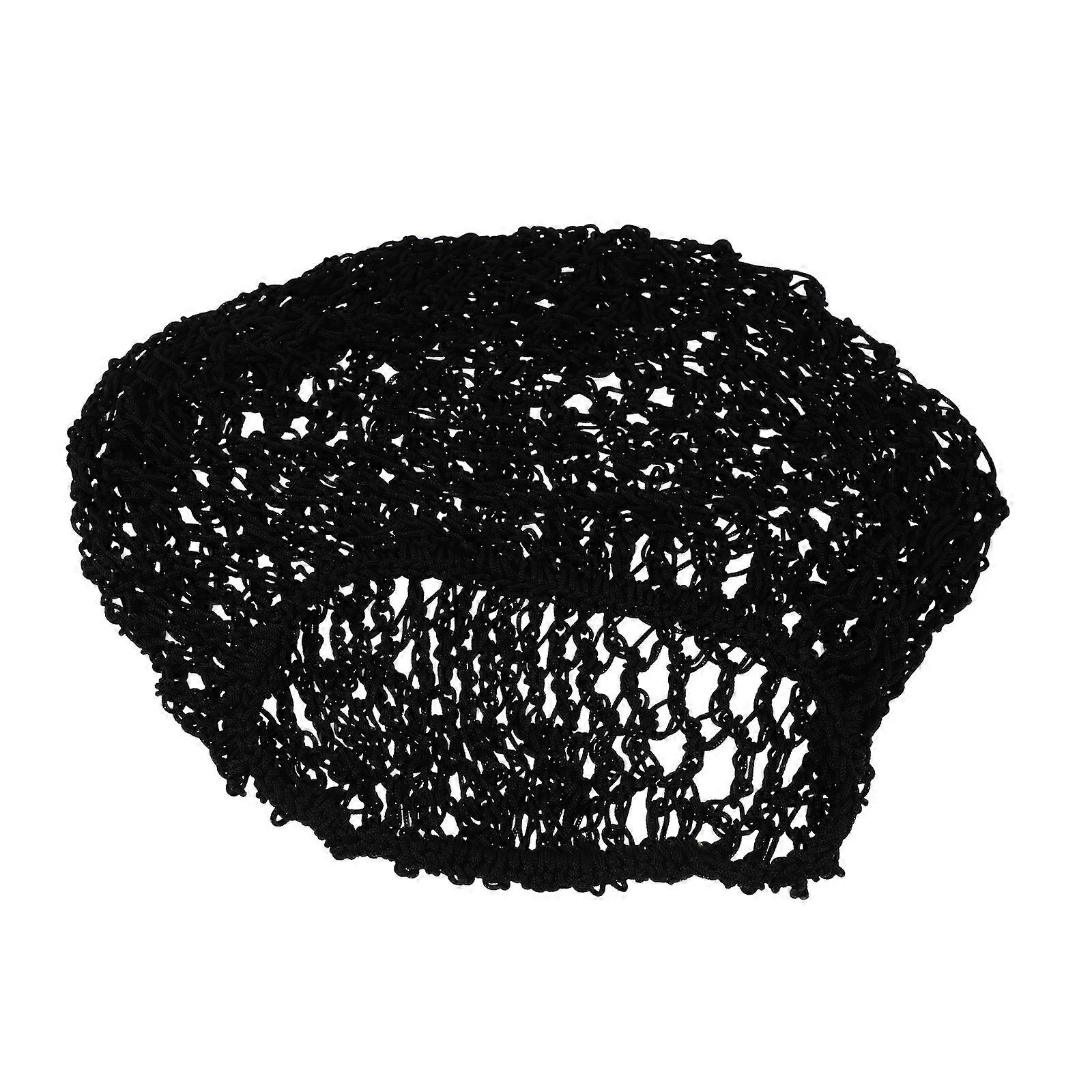 Here's a refined and professional product description based on your input:
**3pcs Crochet Hairnet for Women – Breathable Mesh Hat for Sleeping &