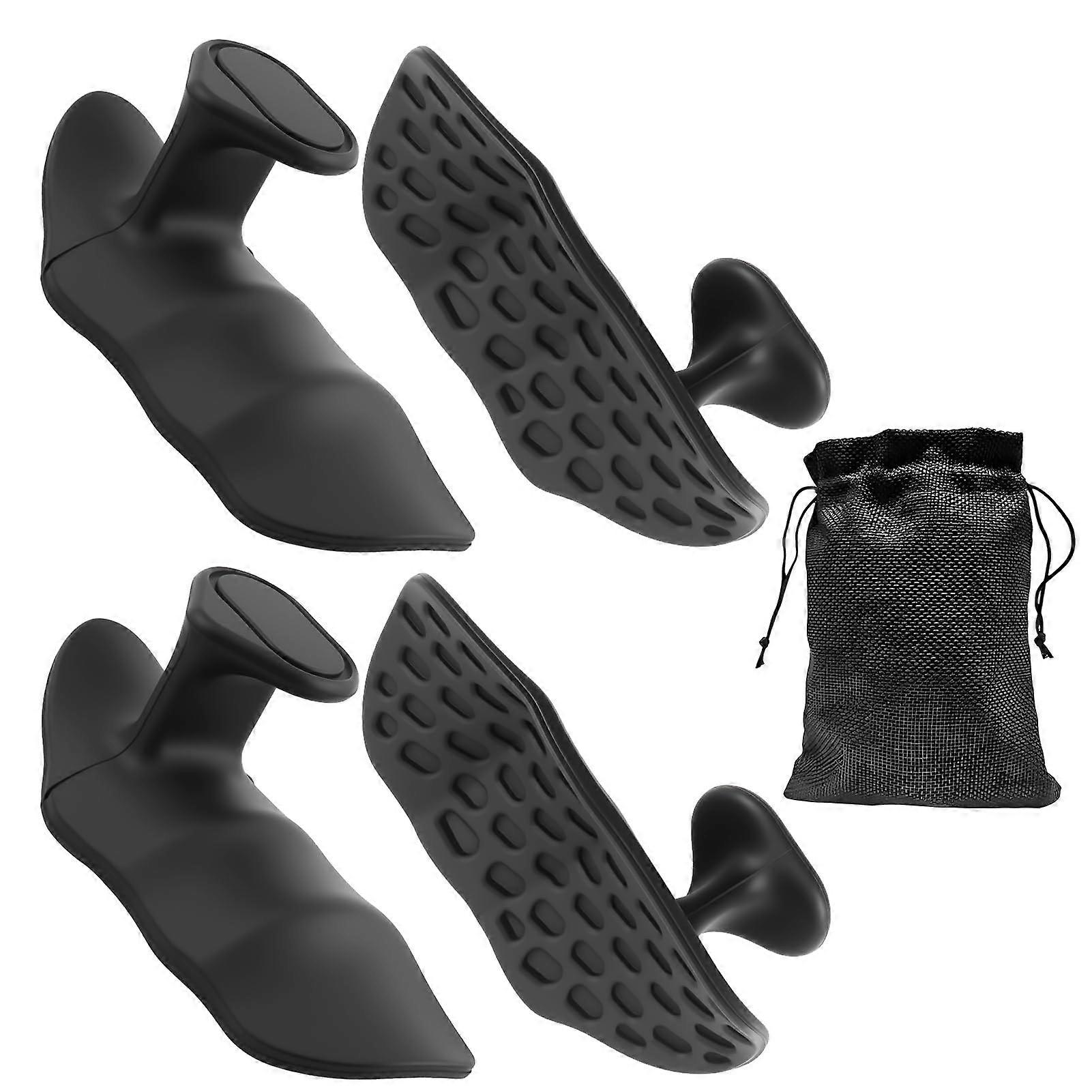 2 Pairs AntiSlip Gymnastics Hand Grips for Weightlifting – Gym Grips for Men Women