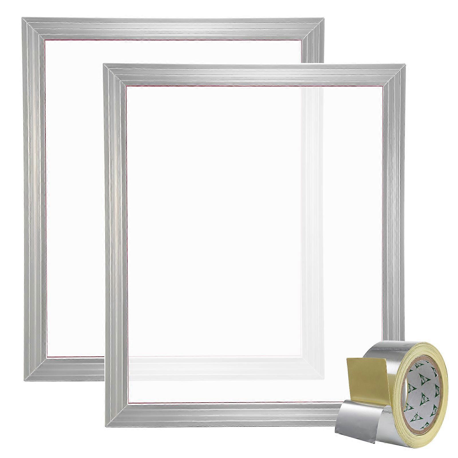 Screen Printing Kit, 20x24inch Silk Screen Printing Frame with 230 Count Mesh, for T-shirts DIY Printing