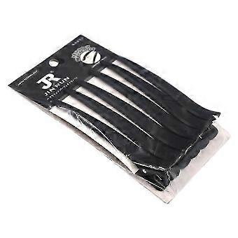 6pcs Friseurclips Haarschnitt Separate Kunststoff Clips Home Supplies Haarnadel Werkzeuge Haarschnitt Werkzeuge für Store Salon (zufällige Farbe)--
