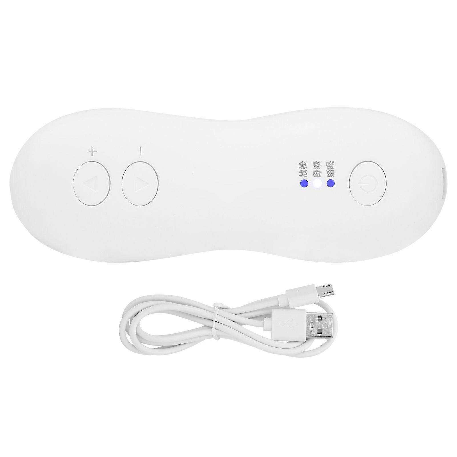 Portable Wireless Sleep Aid Machine 3 Gears Adjustment Fast Asleep Sleep Support MachineYMMR)