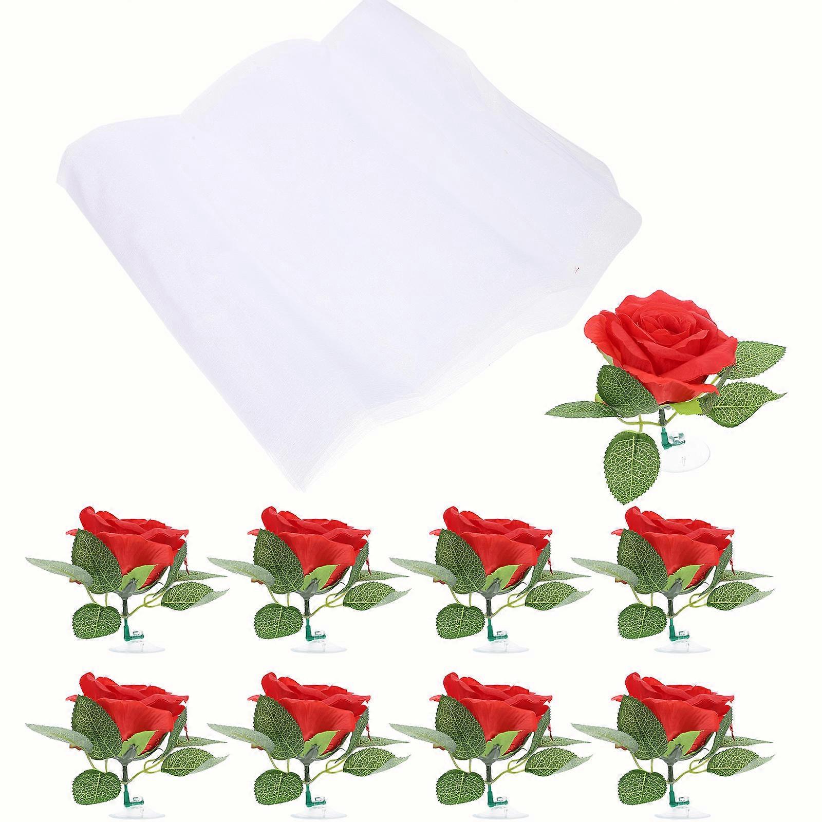 Wedding Car Flower Decoration Supplies Plastic Ribbon Elegant Design For Church Reception 1Set