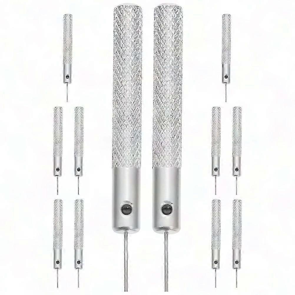 SIM Card Ejector Tool Set 12 Metal Pins for Phones