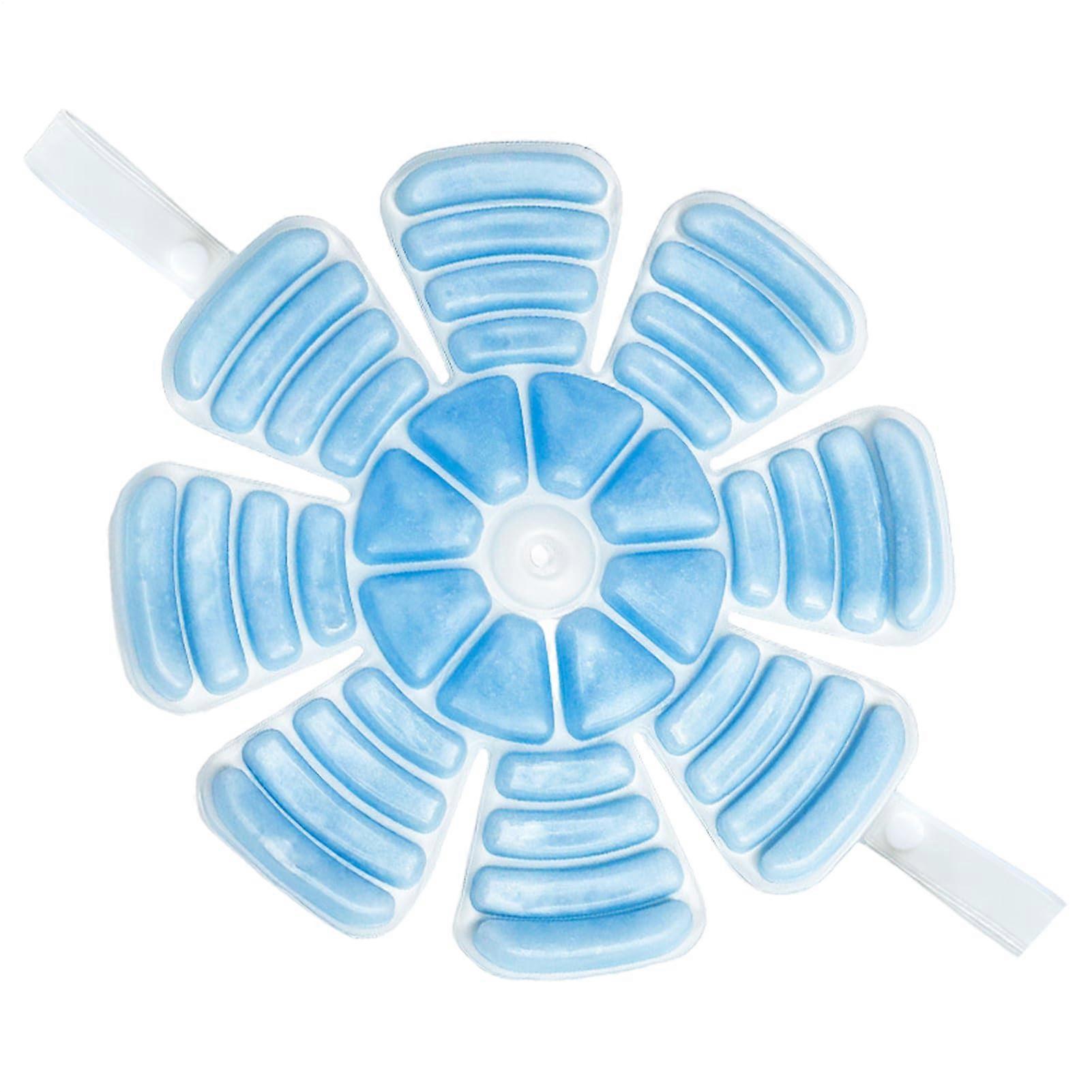 Cooling insert for hats, reusable freshness gel – a fresh solution, portable and flexible for cyclists, construction workers, and travelers.