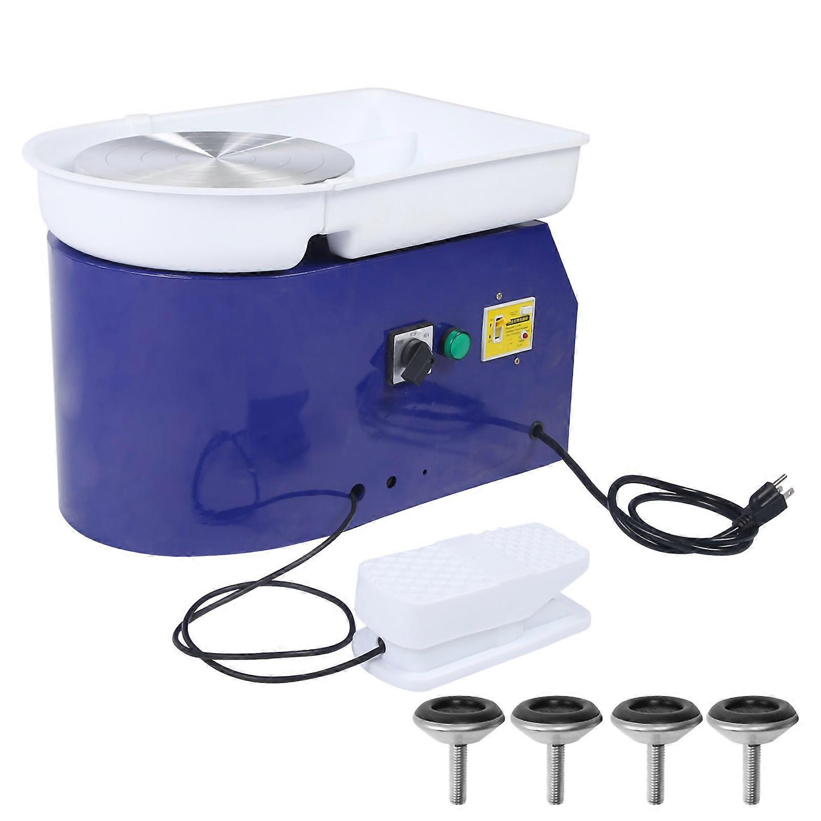 350W 24cm Brushless Electric Pottery Wheel Machine for Student and Amateur