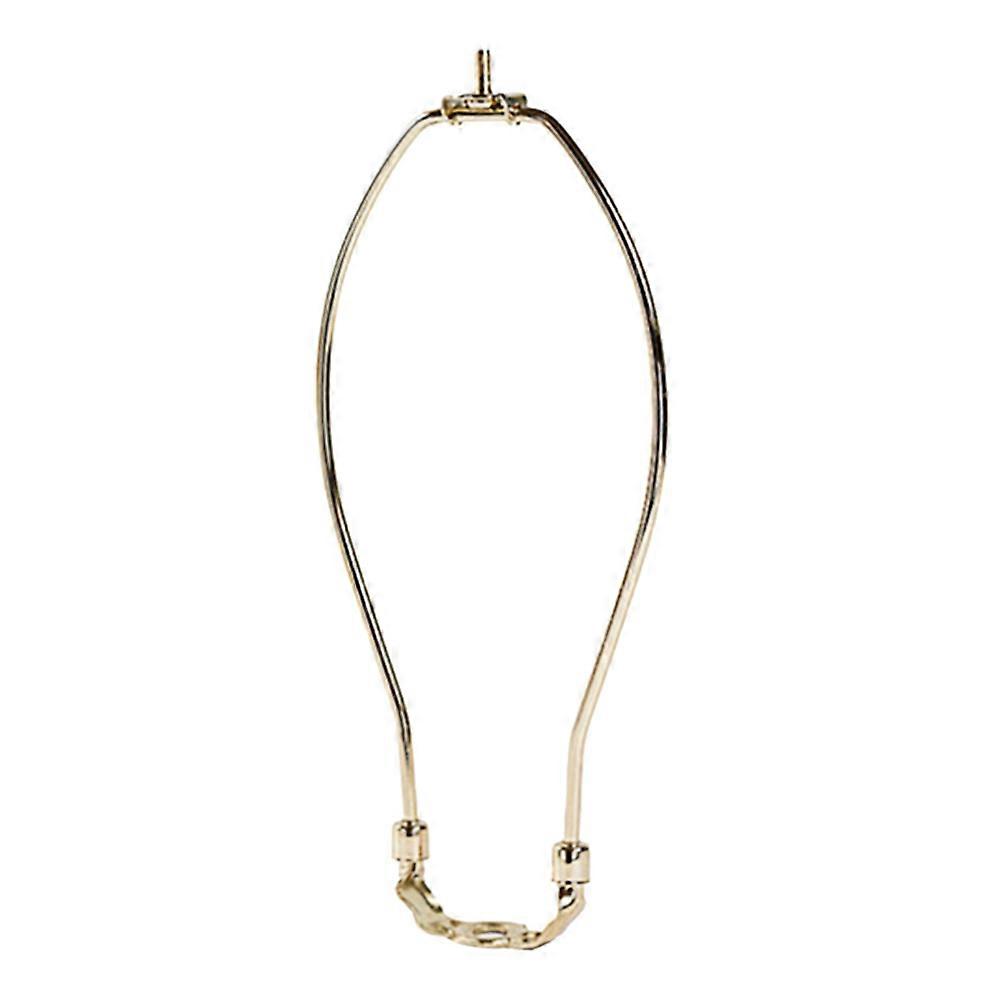 Golden Lamp Bracket for Table and Floor Lamps Made of Durable Iron 9 Inch