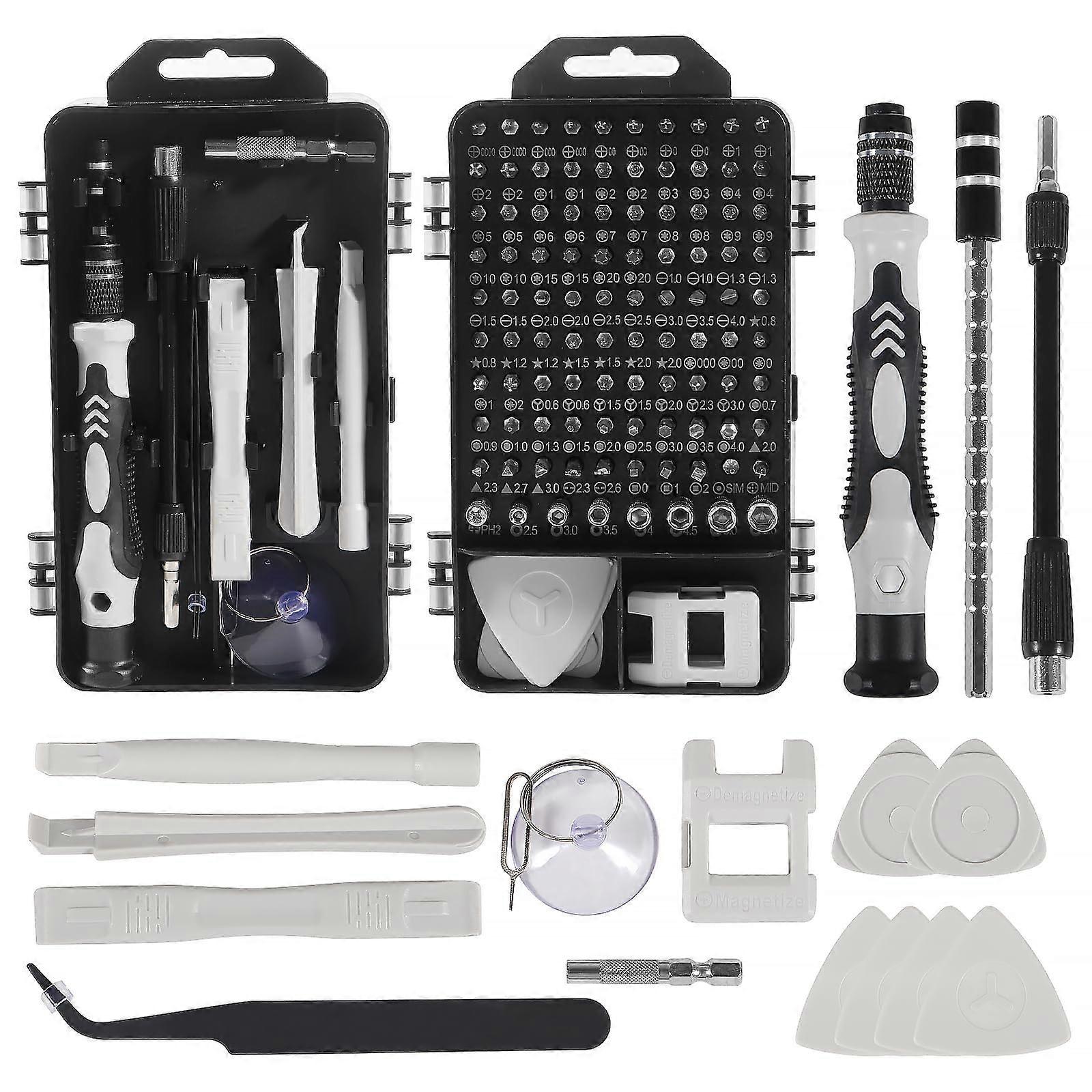 115 in 1 Precision Mechanic Tool Set, Mini Screwdriver Set Compatible with iPhone, PC, Laptop, PS5, Xbox, Glasses Repair