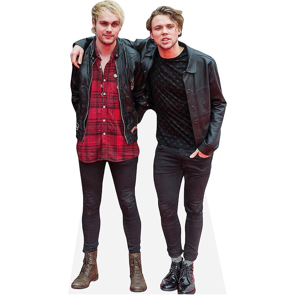 Michael Clifford And Ashton Irwin (Duo) Mini Celebrity Cutout