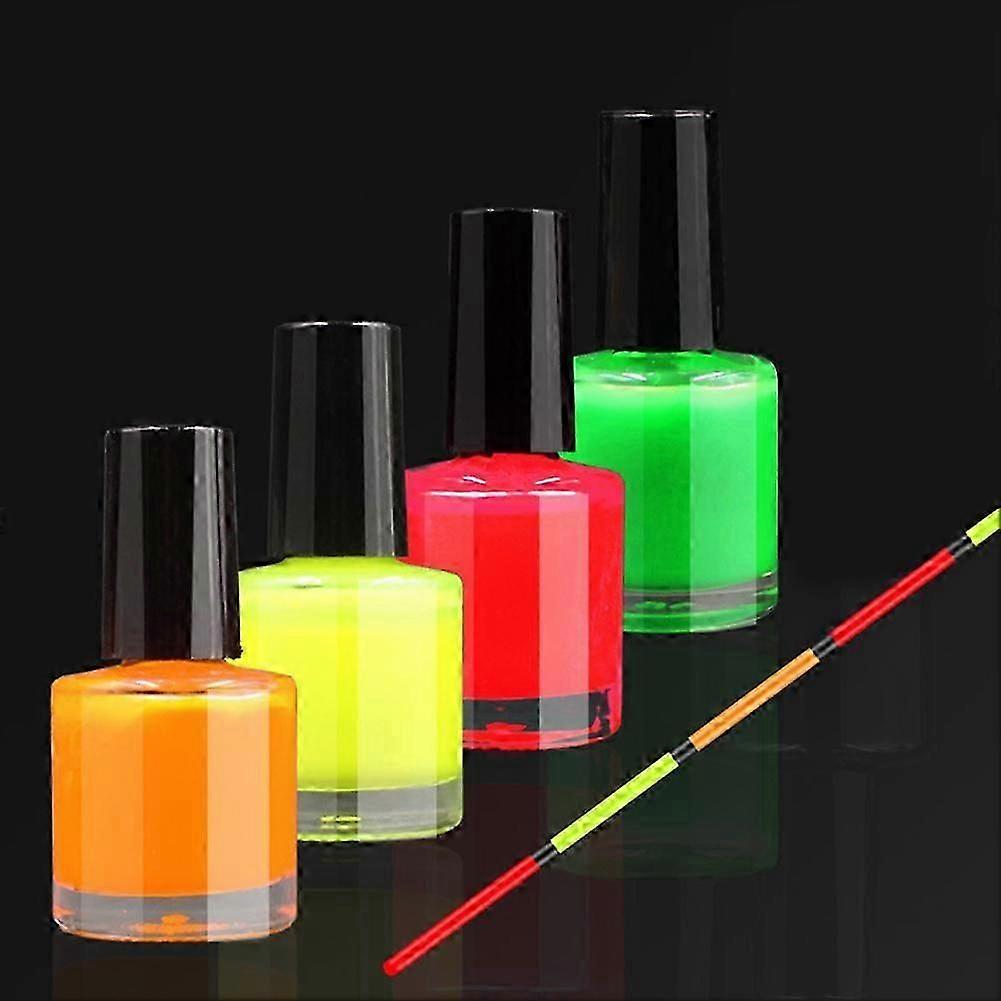 Peinture fluorescente 15ML à séchage rapide pour bouée visible DIY pêche float tail