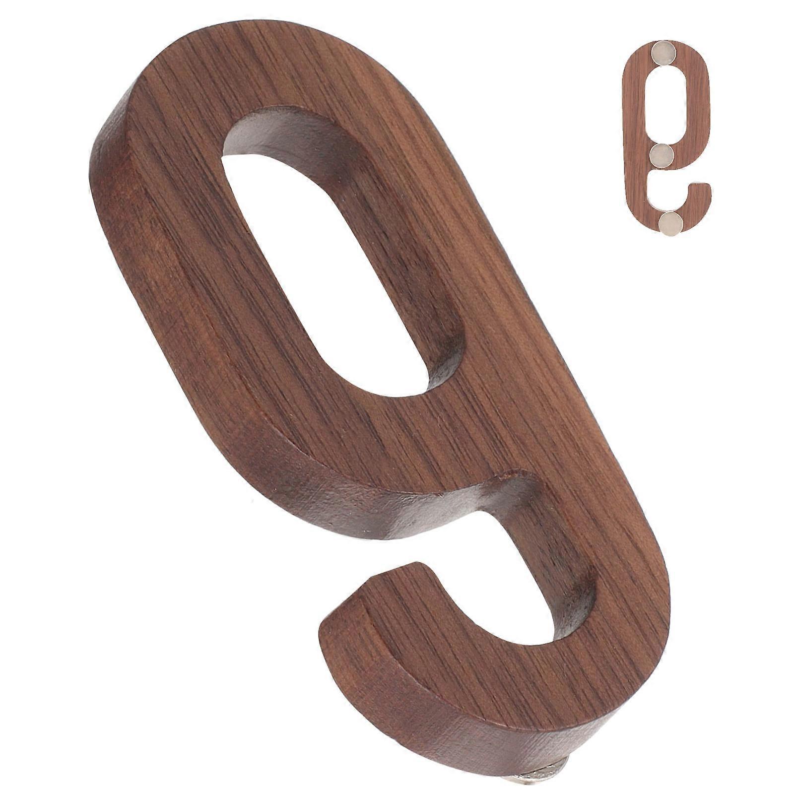 House Numbers For Outside Decorative Effect Contemporary Wood Number For Homeowners 1Set