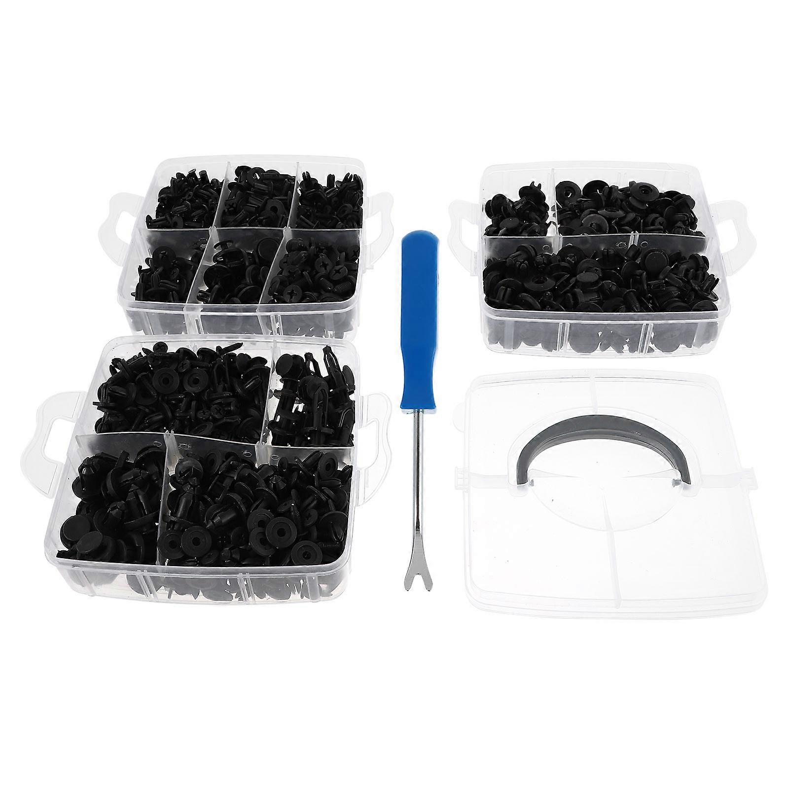 Car Bumper Repair Kit 626 Pcs Fastening Clips Assorted Color Durable DIY Enthusiasts Maintenance