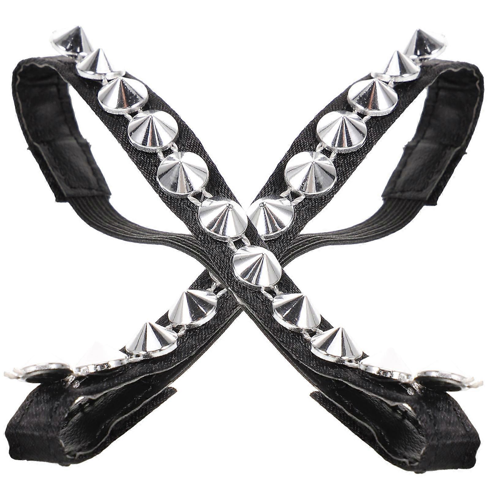 Shoe Straps for Heels High Heel Bands for Secure Fit, Durable Punk Style & DIY Fashion Design, Anti Slip Support for Daily Wear