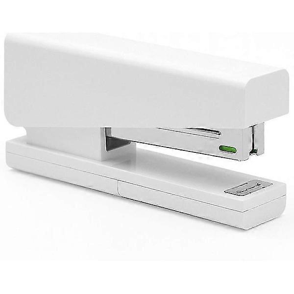 Stapler, Desk stapler, Classic Office stapler, 20 Sheets Capacity White Stapler Set With Storage Free 100 Pcs Staples