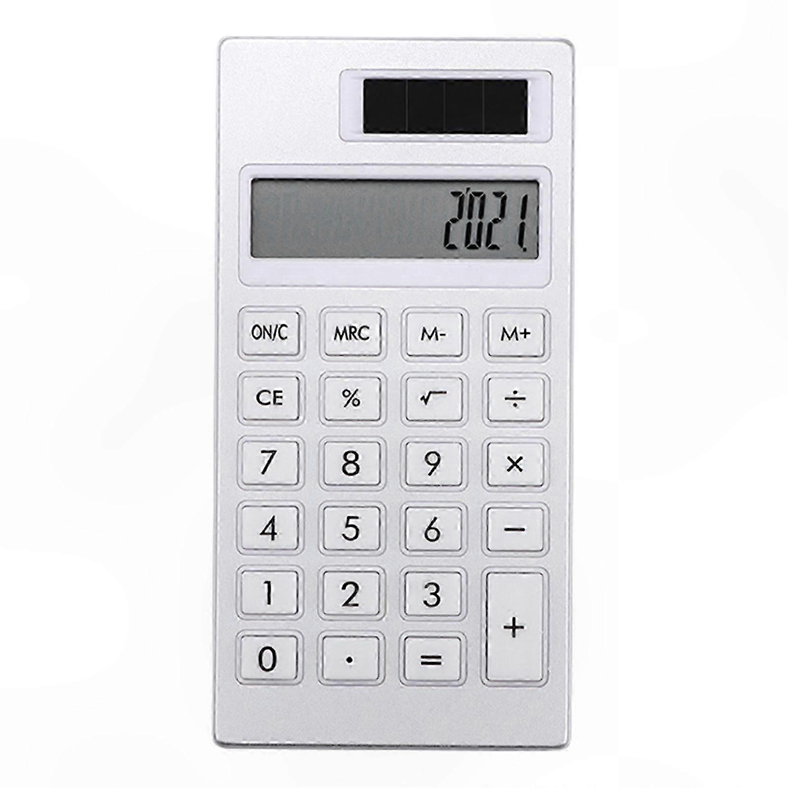 Large LCD Display Calculator with 12-Digit Readout for Office, School, and Home Use
