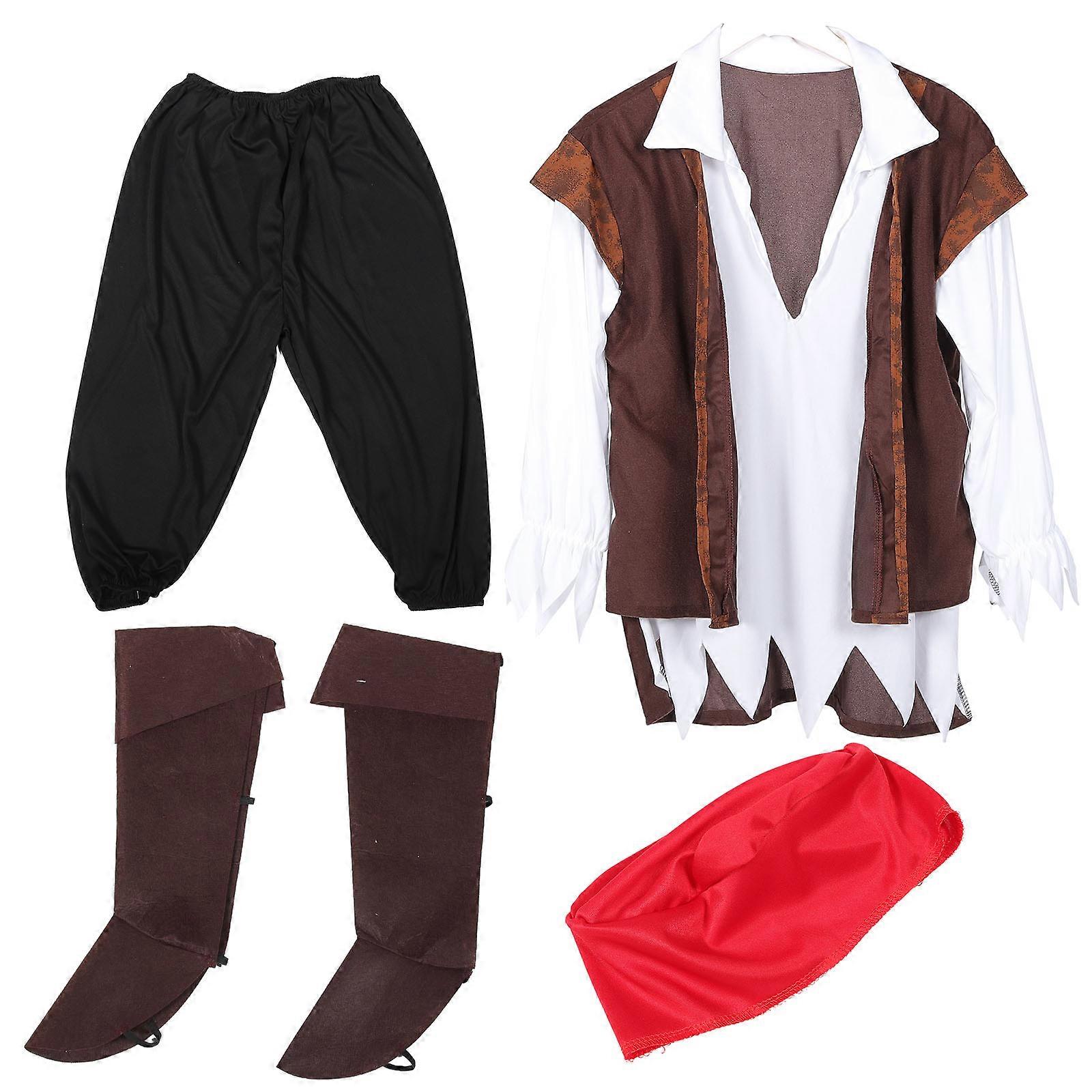 Renaissance Style Mens Halloween Costume 1 Set For Stage Performance Fabric Durable Design