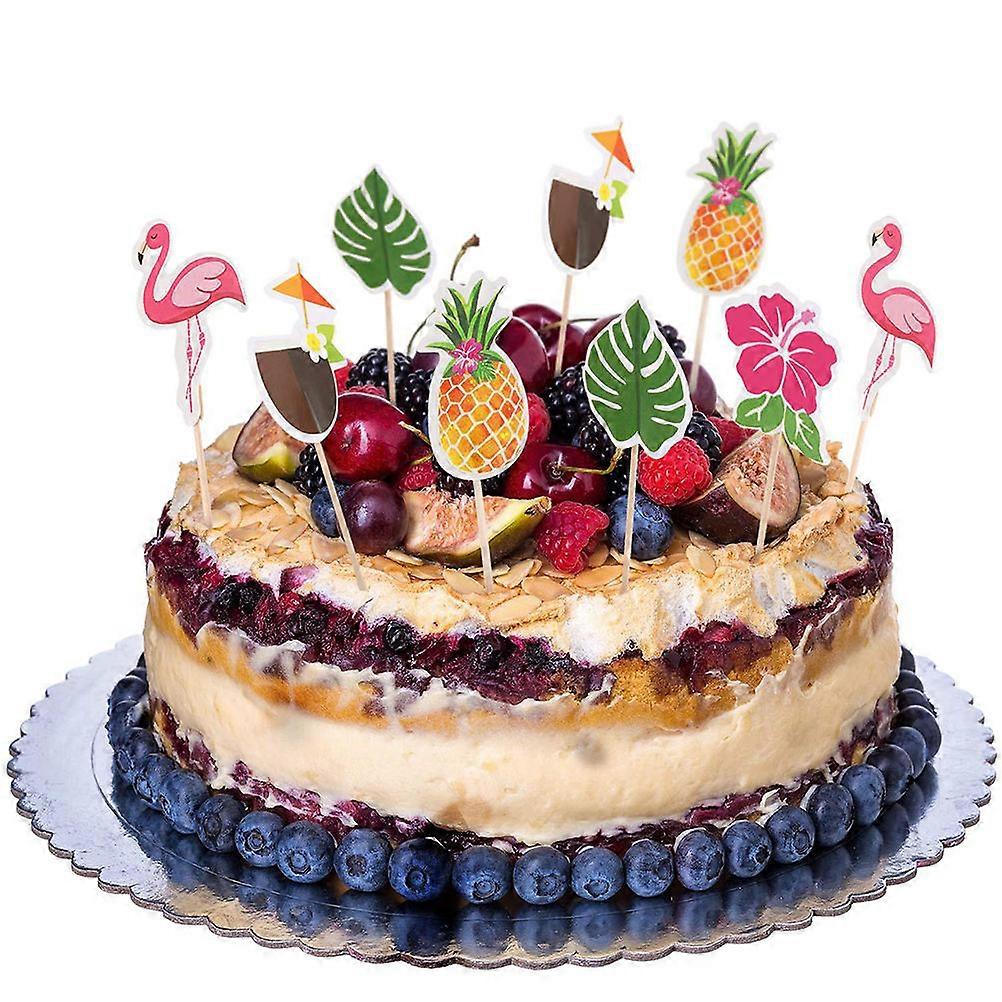 Hawaii Party Supplies with Monstera Leaf and Hibiscus Flower 172 Pcs for Summer Themed Decorations