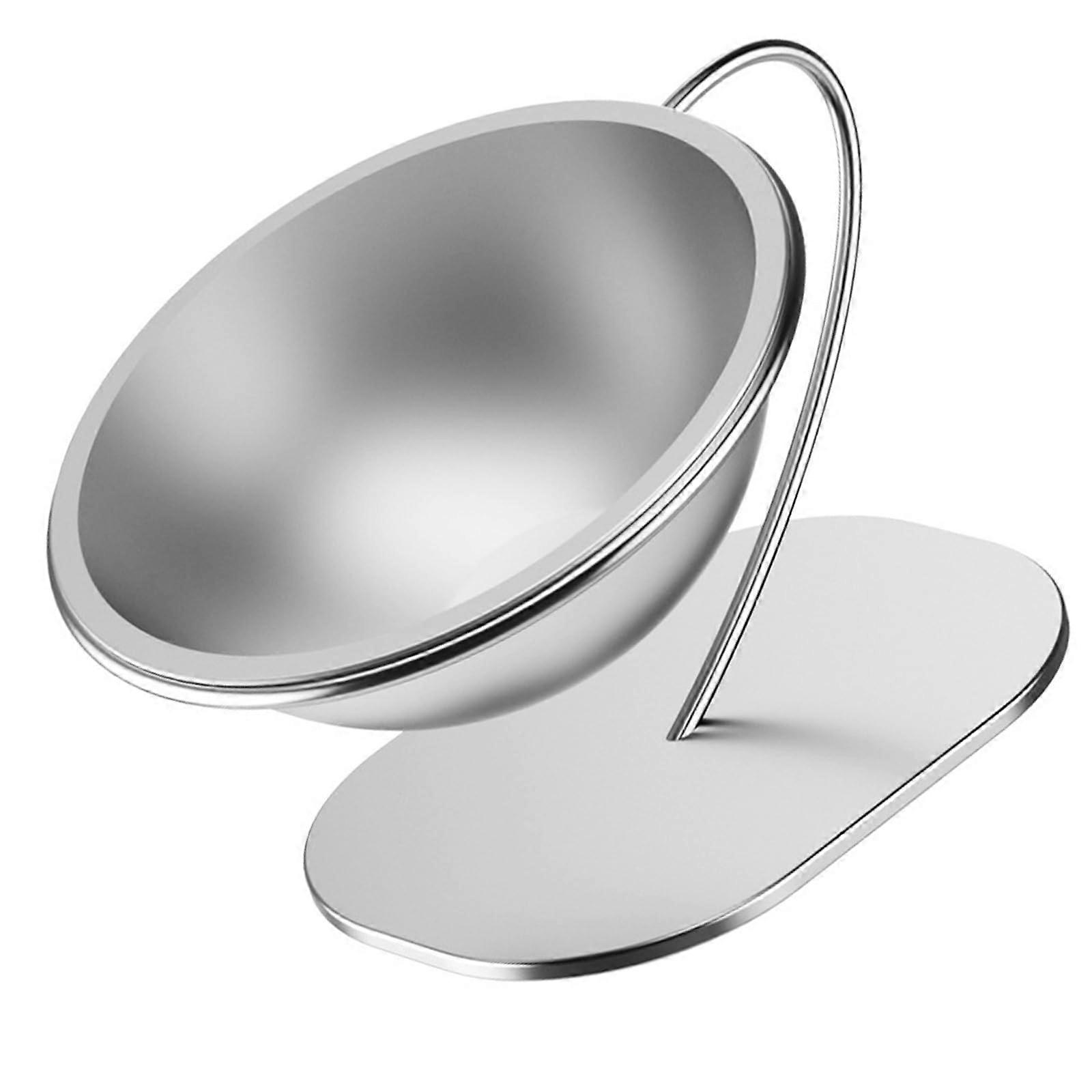 Edelstahl Pet Bowl With Non-Slip Base, Angled Design, Removable Food Dish for Easy Feeding, 2 Sizes Available