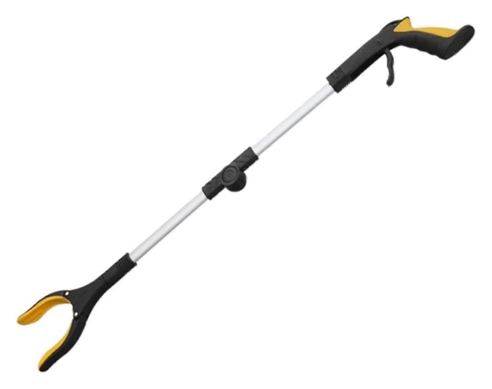 Greifzange, Folding Grippers, Gripper Gripping Tool, Gripper Gripping Tool Pick Up Stick (Yellow) 79cm Yellow'