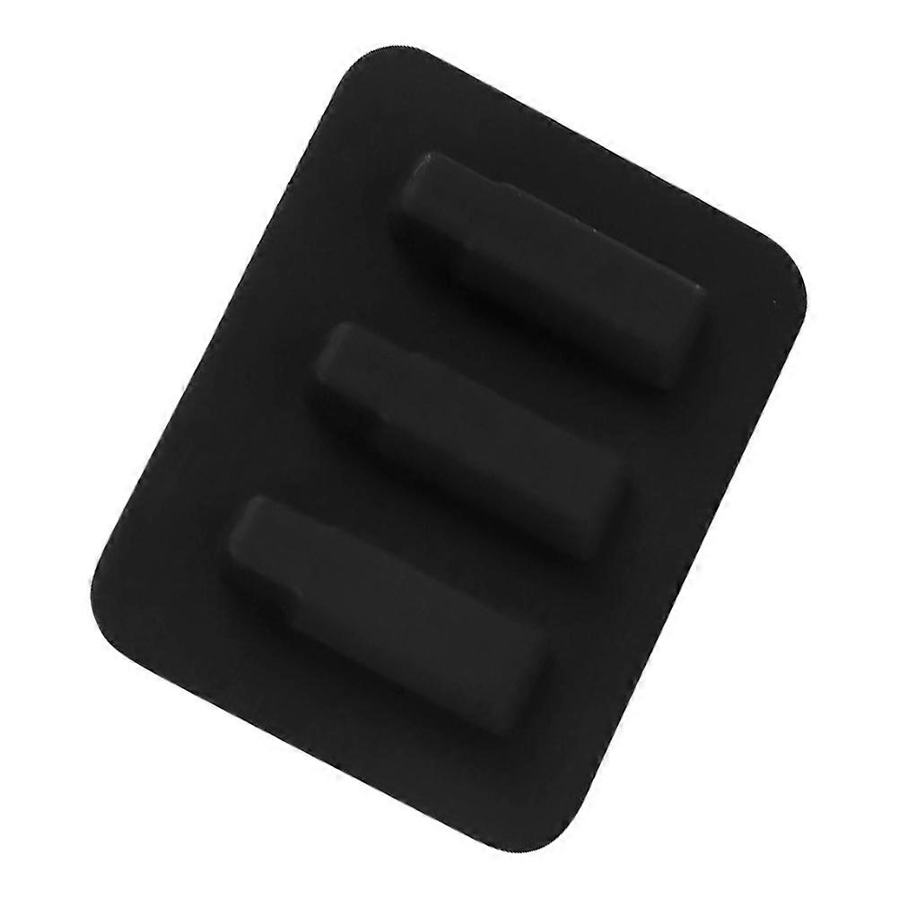 Simple Guitar Mute Made of Silicone for Instrument Use Black Color Effective in Eliminating Overtones 4.5 Inches