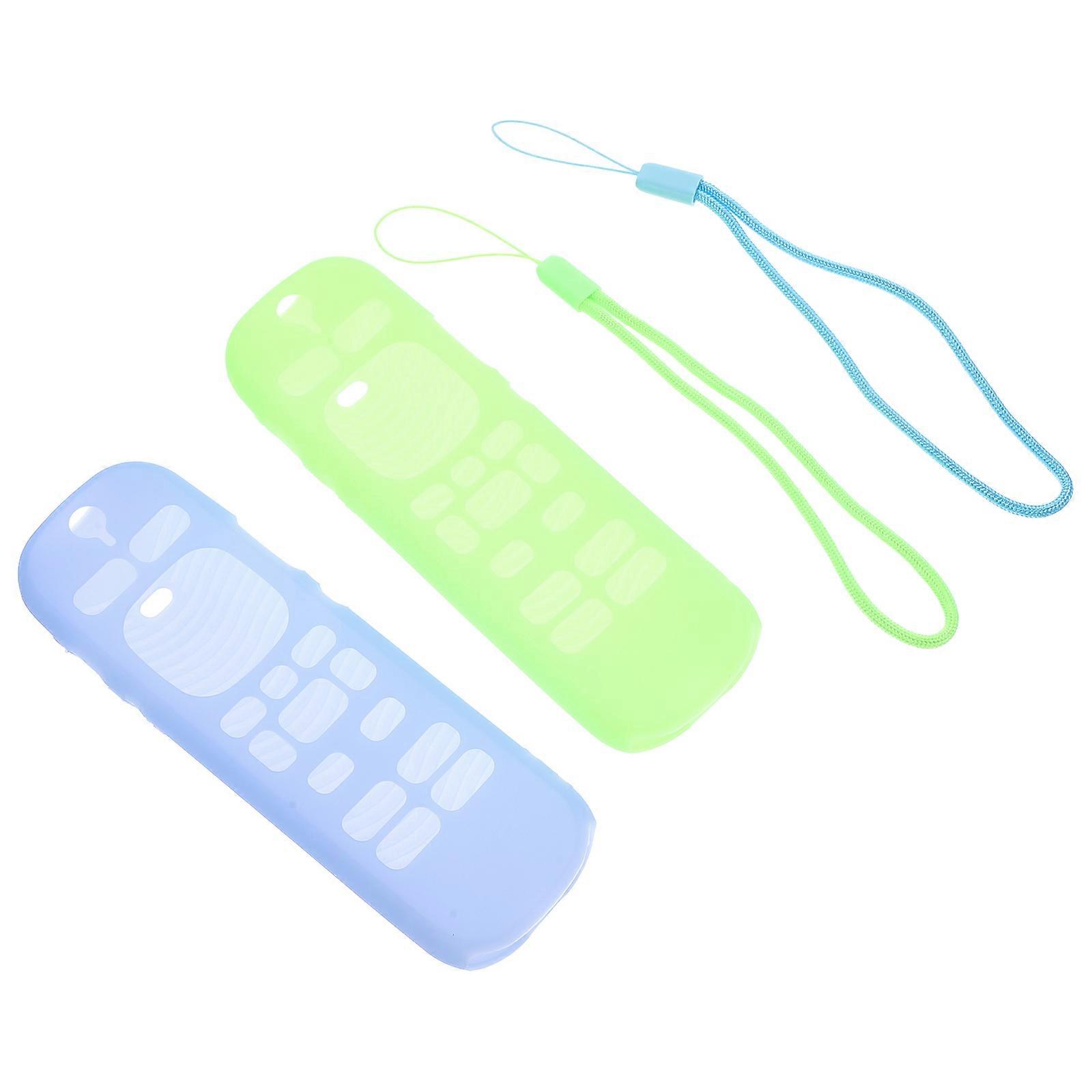 2pcs Silicone Protective Shell for Voice Remote Pro Compatible