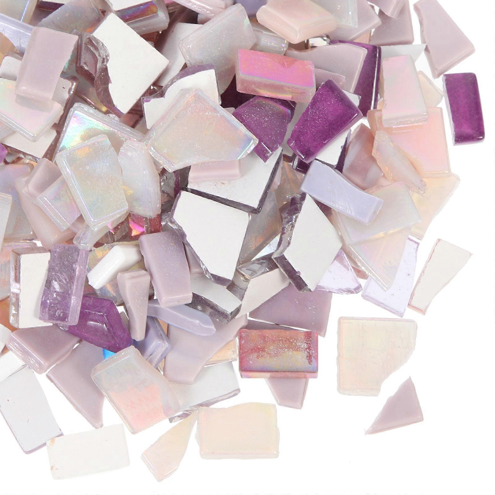 DIY Art Craft Mosaics Pieces For Families Indoor Use Colorful Design 1 Bag
