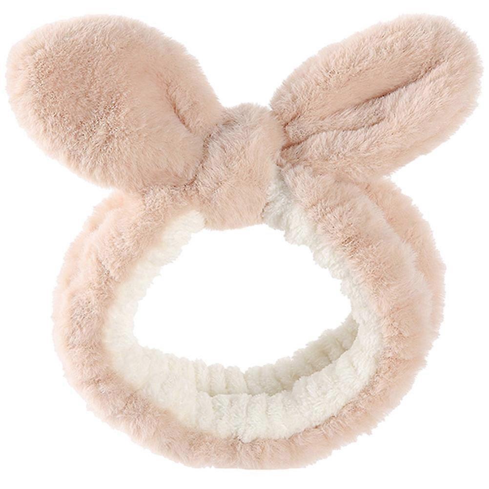 Chic Rabbit Ear Headband For Women Suitable For Makeup And 1Set