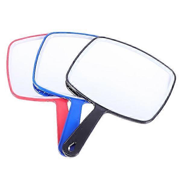 3 pcs Practical Makeup Mirrors Handheld Cosmetic Mirror Portable Mirrors