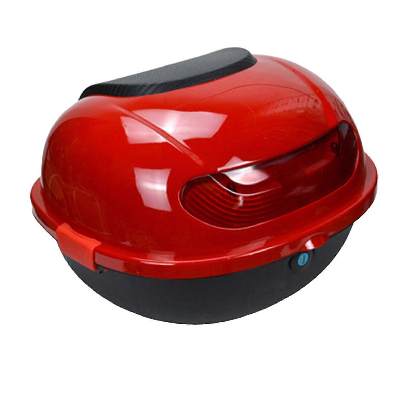 universal scooter trunk waterproof large capacity rear storage box