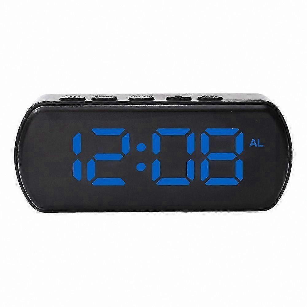 LED Full Screen Alarm Clock with Classic Digital Display for Home and Office Use