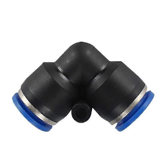 Pneumatic Fittings Quick Connector for Air Hose Tube, Compatible with PU PY PE, Sizes 4mm 6mm 8mm 10mm 12mm (PV, 10mm)