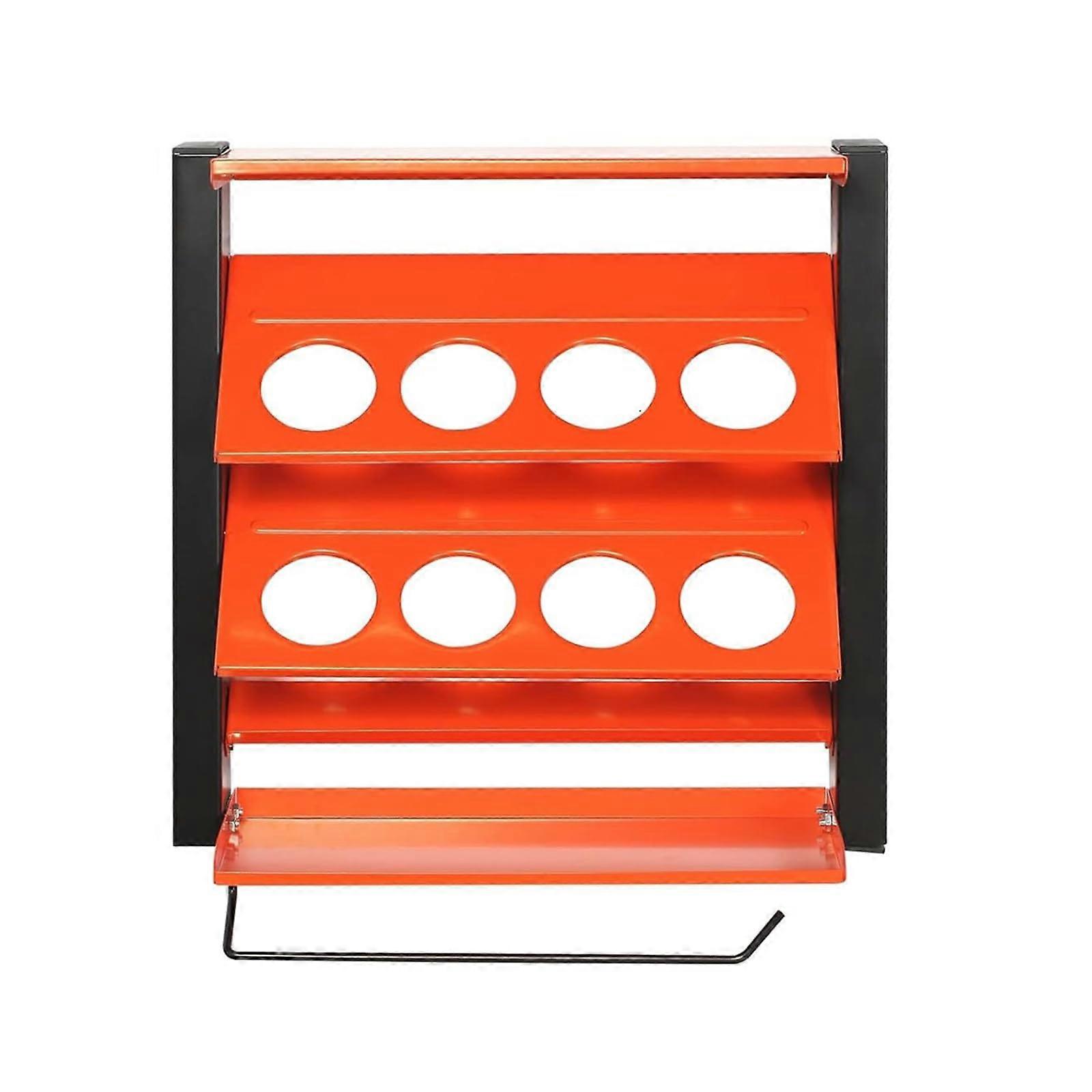 Efficient Spray Can Storage Rack Wall Mount Design for Efficient Organization in Garage or Workshop