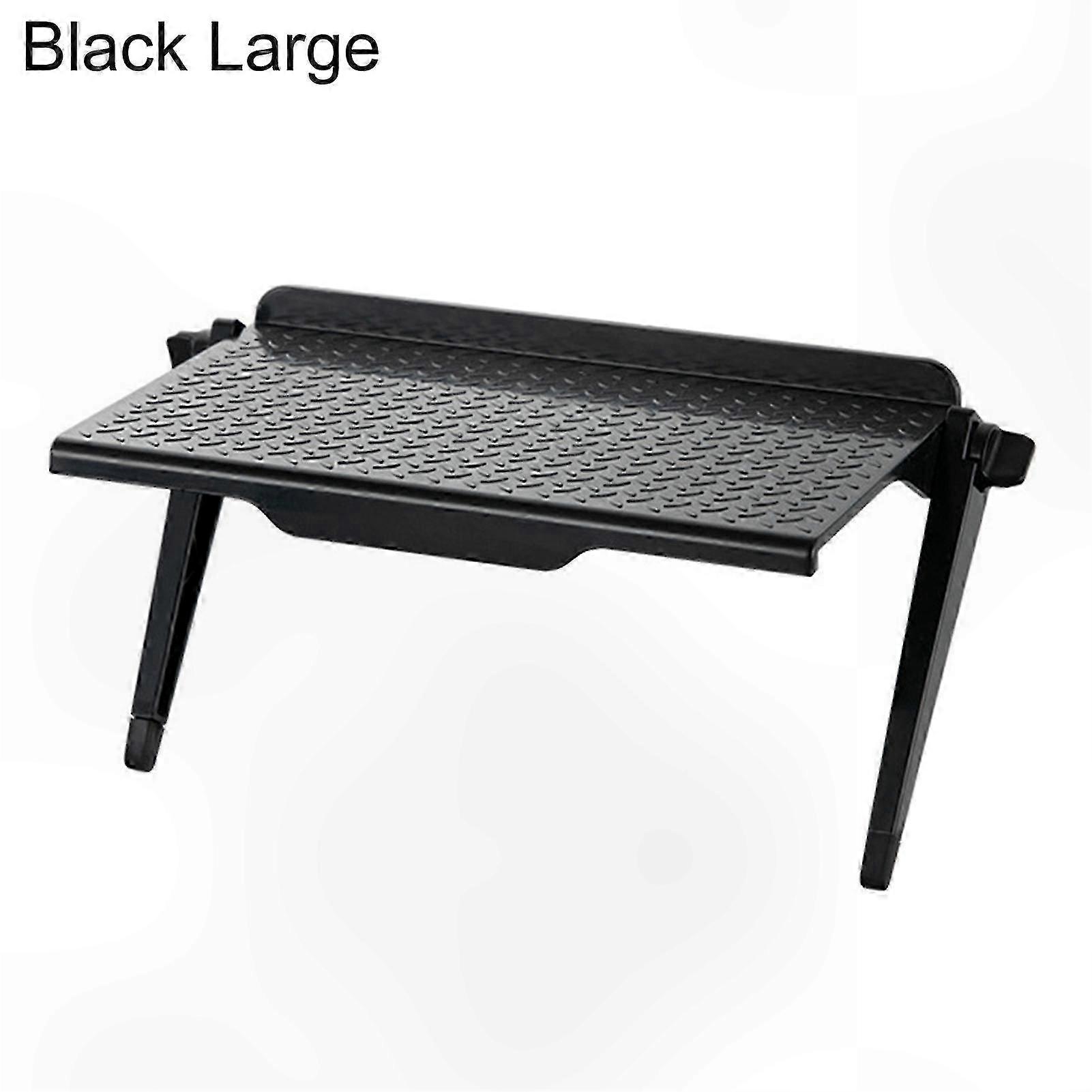 Monitor Storage Rack Punch-free Adjustable Desktop PC Screen Support TV Shelf Organizer for Computer