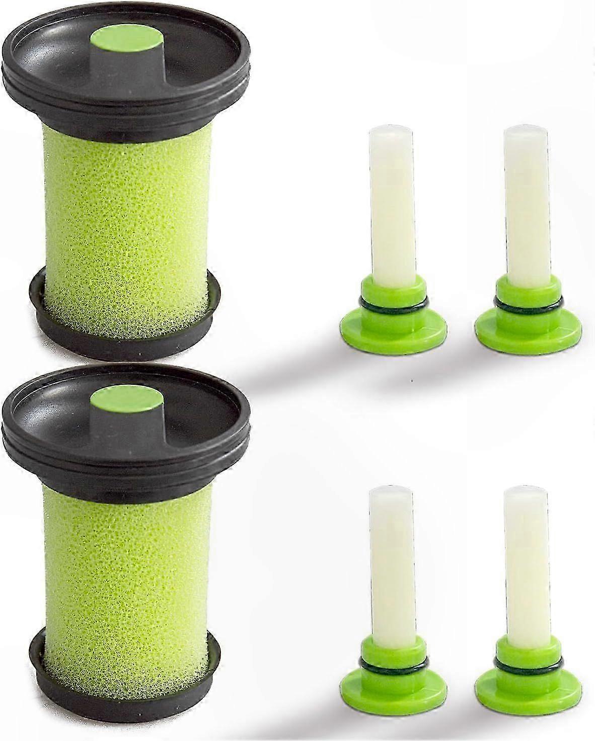 Air Filters and Freshener Cartridges for Cordless Handheld Vacuums (2 Filters + 4 Cartridges)