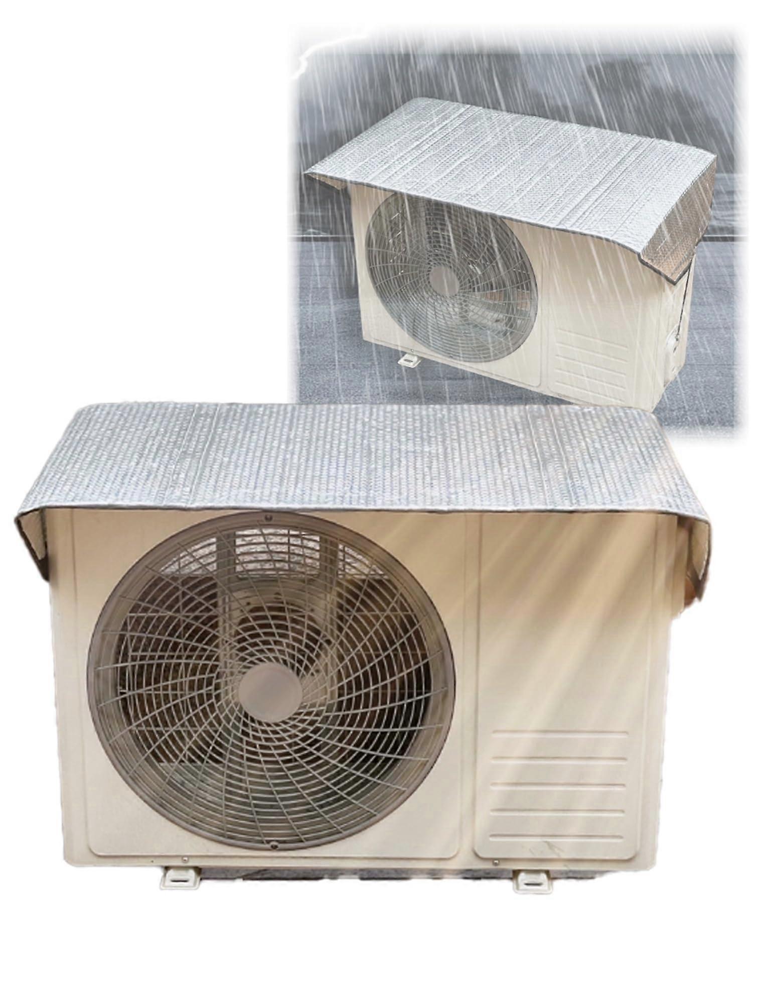 Magnetic window insulation for air conditioners, waterproof cover with fixed hook (140x60cm)