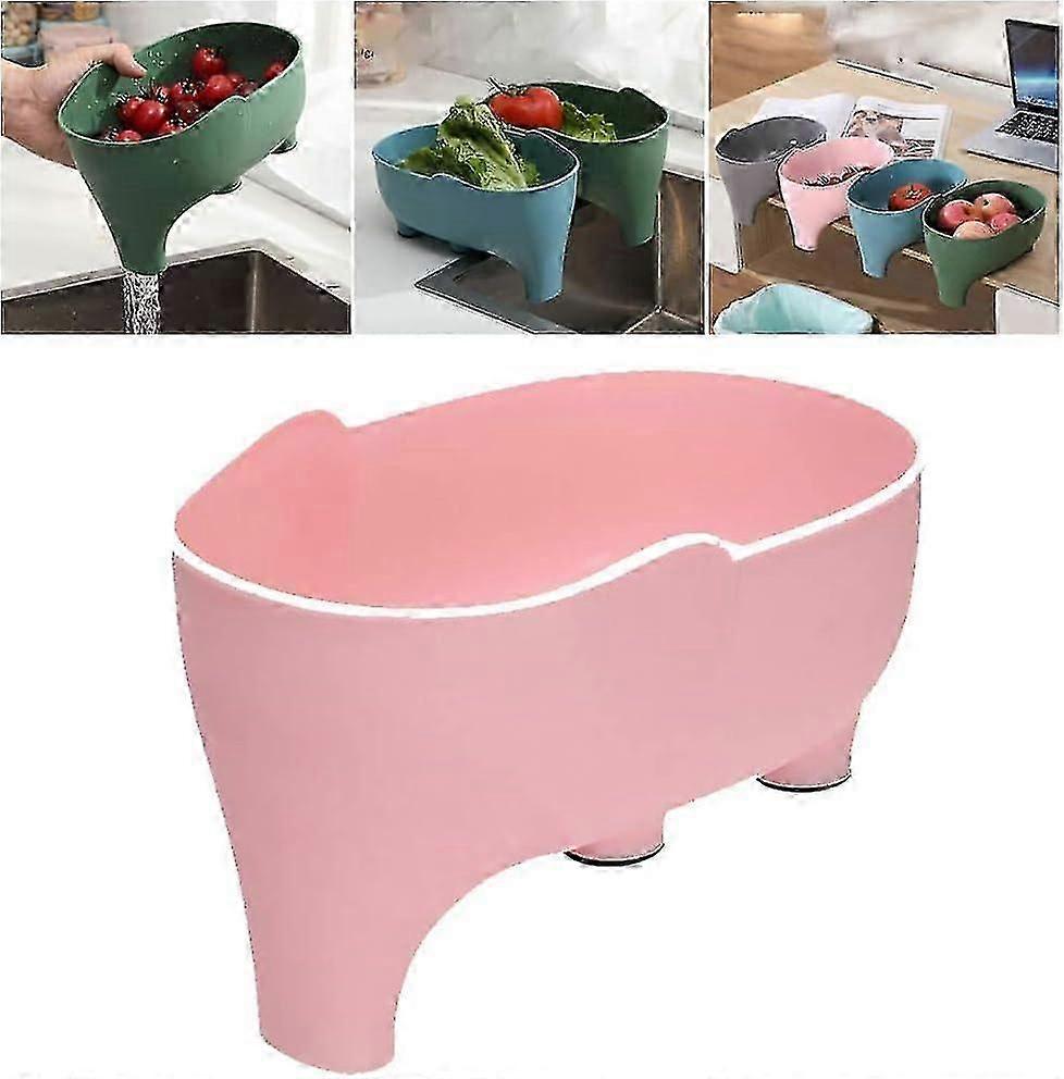 Sink Strainer, Elephant Drain Basket, Multifunctional Dish Drainer, Sink Filter For Kitchen Sink, Drain Basket For Kitchen Sink