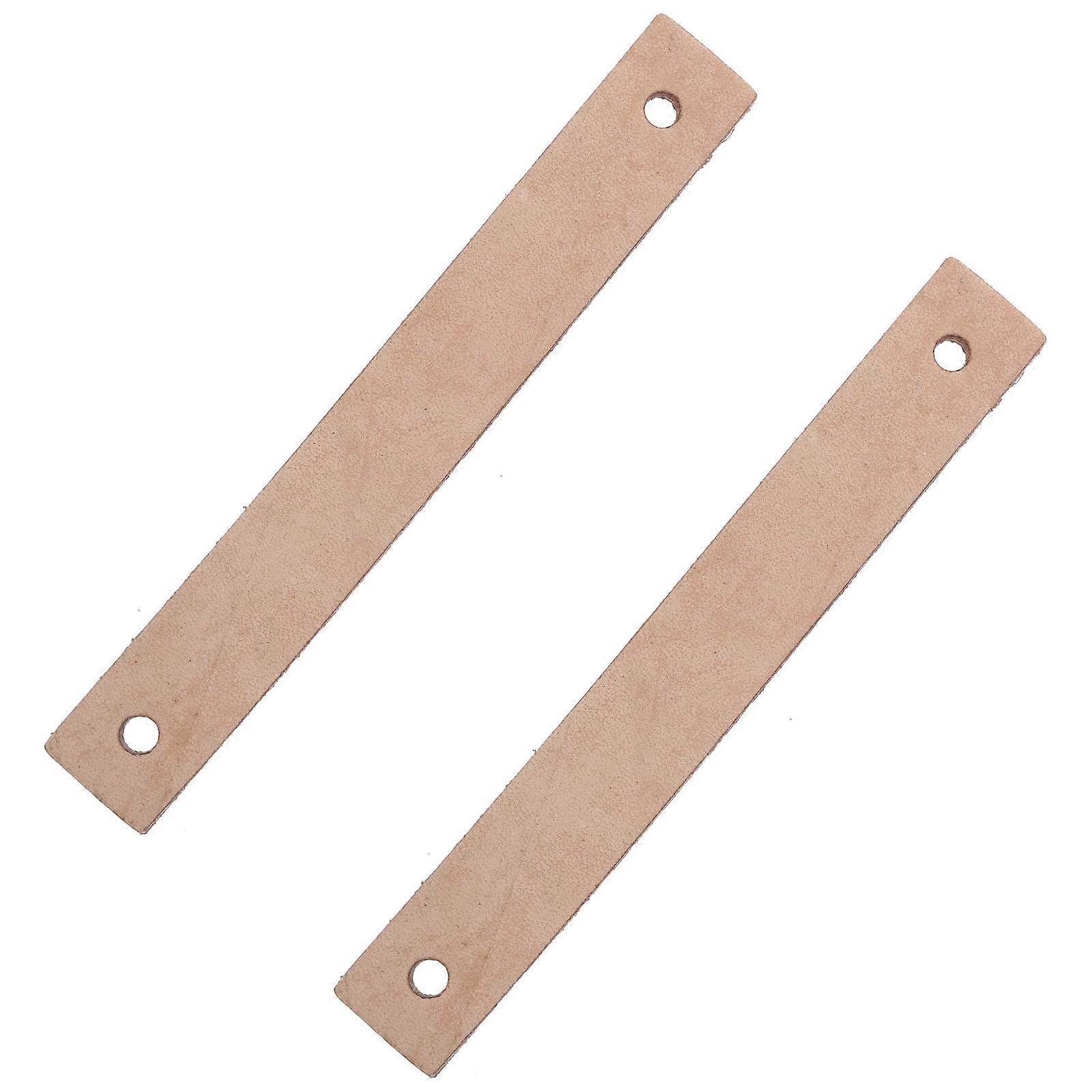 2Pcs Fitness Bike Brake Block for Additional Resistance Stable Installation Brown Synthetic Material