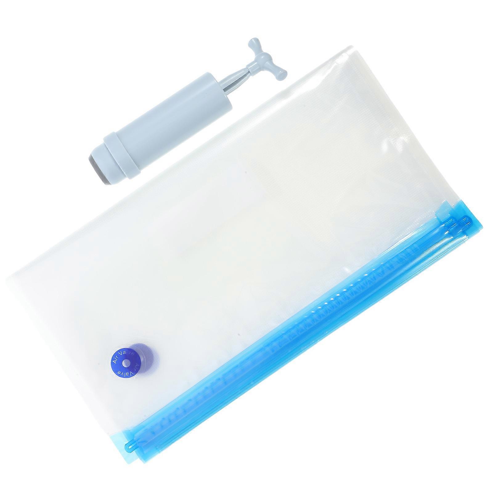 Printer Storage Bags Set with Manual Pump – Airtight, Portable Compression Bags for Printing Supplies, Easy to Use