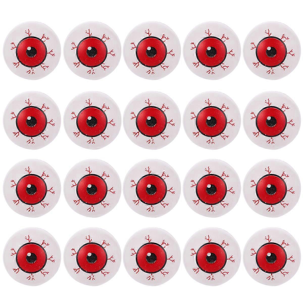 Plastic Halloween Eyes, Ideal for DIY Crafts, Spooky Event Props