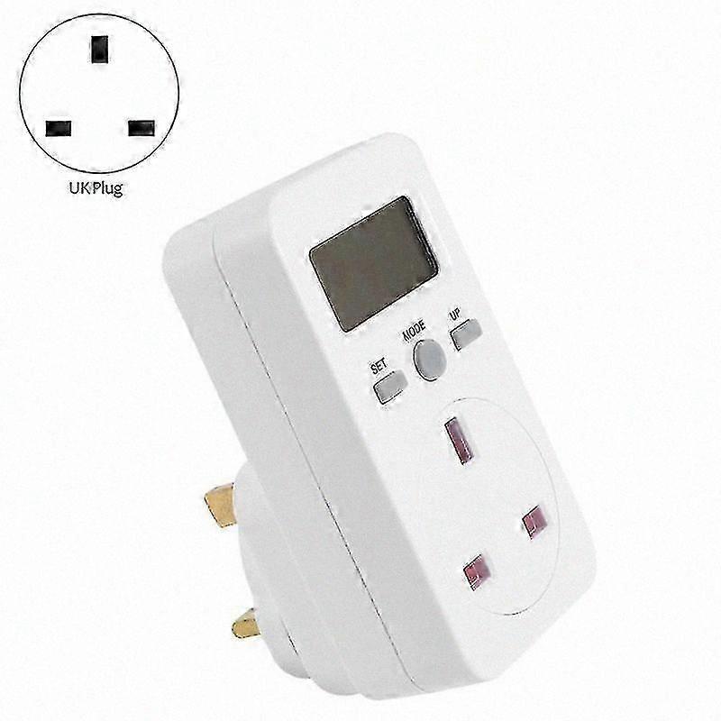 Digital Power Meter Plug-in Socket Electric Wattmeter Energy Monitor Plug