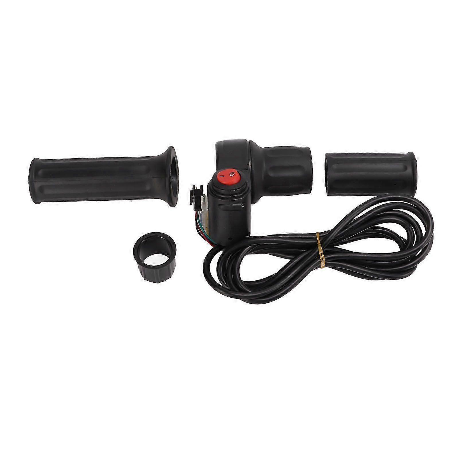 12V99V Electric Bicycle Split Handle Durable Electric Bicycle Half Turn Throttle Grip
