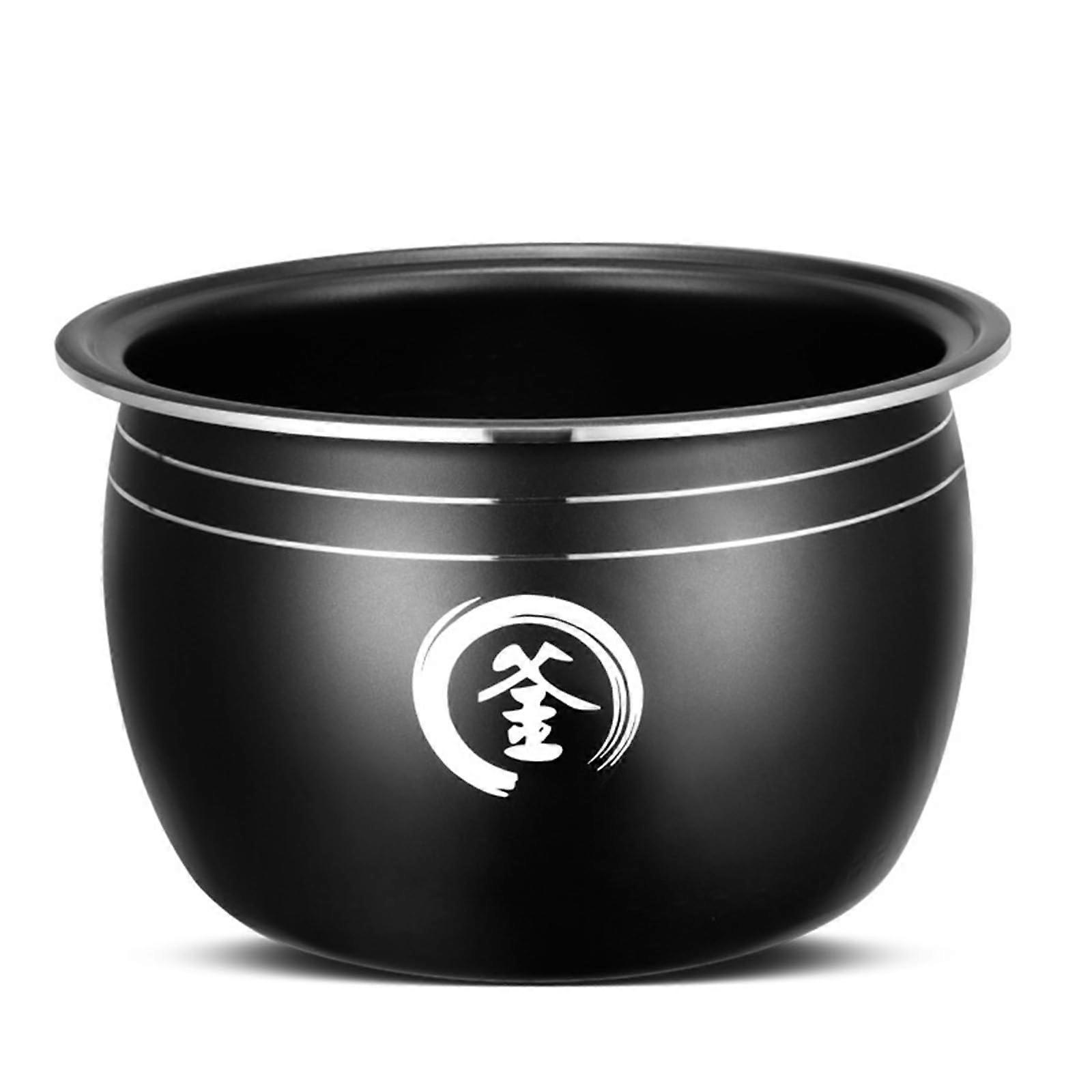 Rice Cooker Liner Pots 3/4/5L Aluminium Alloy Replacement Insert Containers for Non-Stick Indoor Cooking Pot