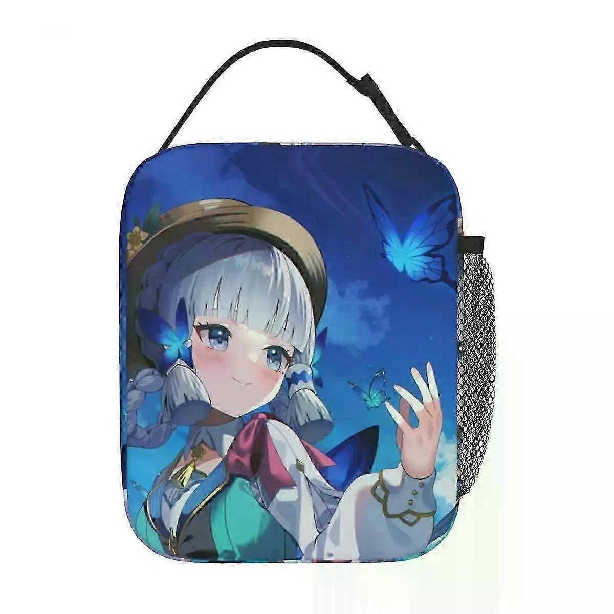 i2942 神里 綾香 学校用断熱ランチバッグ 原神インパクト ポータブルバッグ ランチクーラー サーマルフードボックス swg175